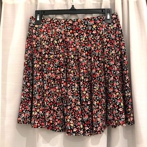 LC Lauren Conrad Floral Skirt